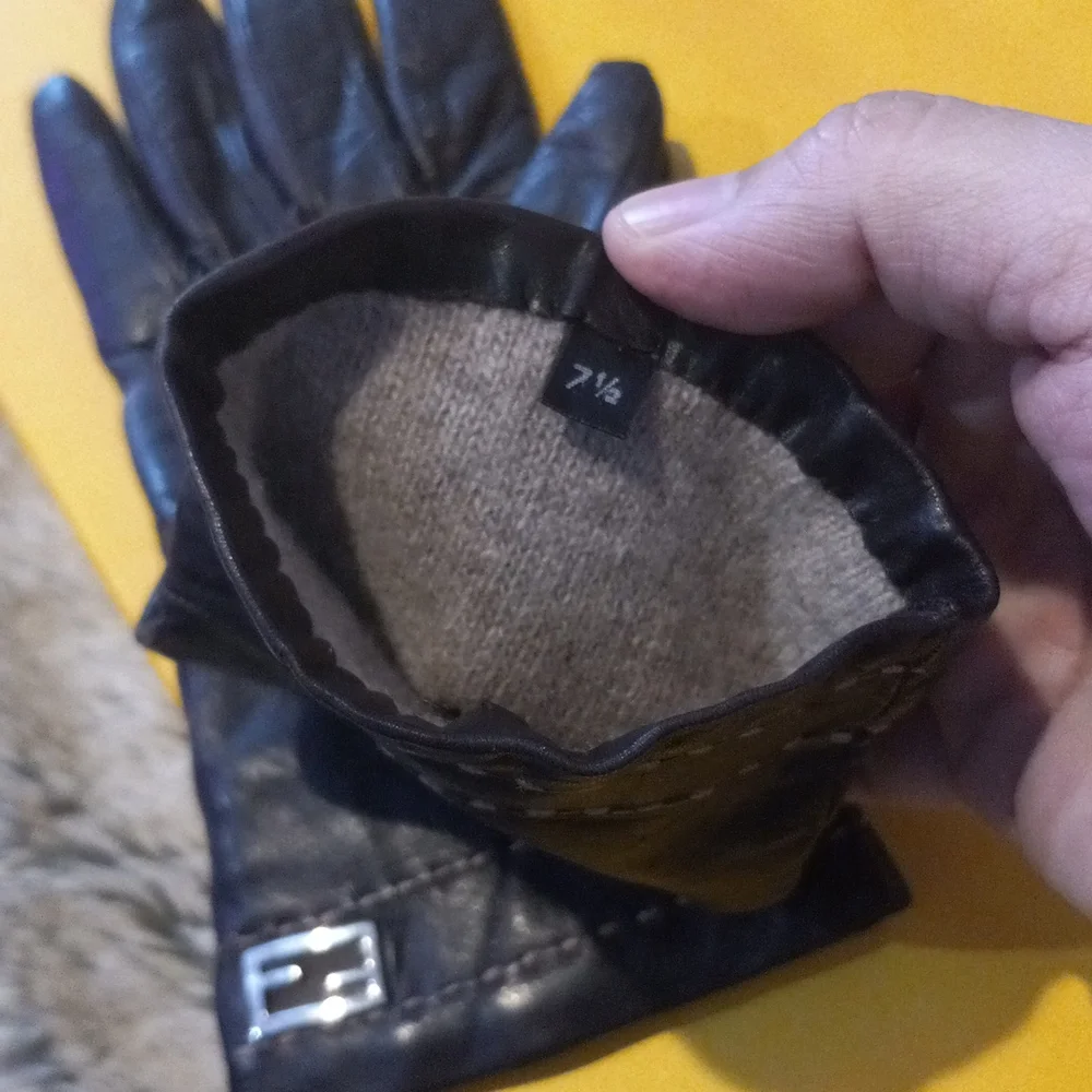 Fendi gloves